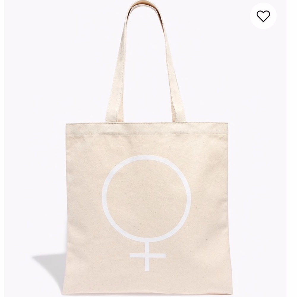 Madewell x Girls Inc. Reusable Canvas Tote Bag NWT